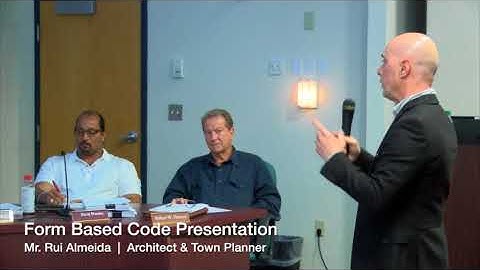 Form-Based Code Presentation - June 6, 2018