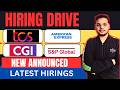 TCS , Amex , CGI , S&P | Off Campus Job Drives | 2027, 2026, 2025 Batch Hiring | Latest Jobs