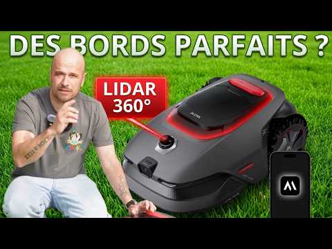 This robotic lawnmower is "CHEAP"... but ultra-intelligent (MOVA LiDAX Ultra)