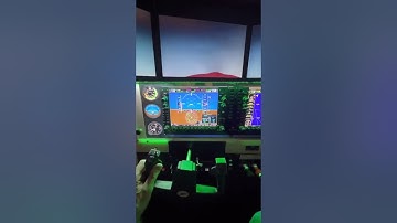 Redbird Full Motion Simulator: Power-on stall and recovery demonstration