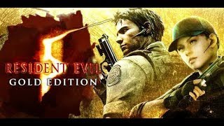 Treino speedrun Resident Evil 5 categoria armas infinitas 1:47:40. Jogando com Games Rock +RE2