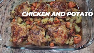 The most Delicious chicken Dinner Recipe. #ChickenPotato #asmr #cookingrecipes by Fayee Social 200 views 2 weeks ago 13 minutes, 24 seconds