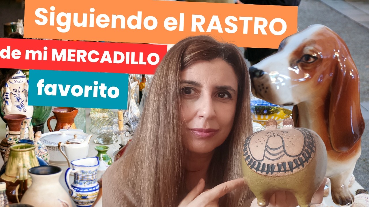 Шопинг на испанском блошином рынке | Винтаж и секонд-хенд | Февраль '25