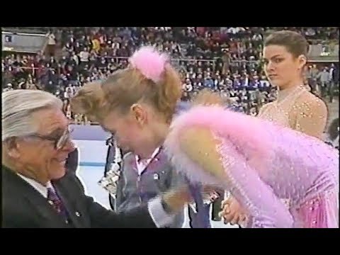 Nancy Kerrigan - Reaction on Oksana Baiul Winning Gold