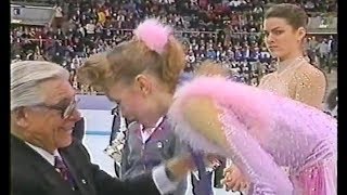 Nancy Kerrigan  Reaction on Oksana Baiul Winning Gold