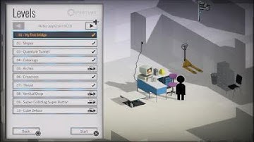 Bridge Constructor Portal Playthrough Pt. 1