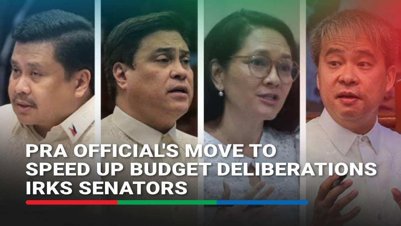 PRA official's move to hurry up budget deliberations irks senators | ABS-CBN News