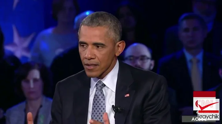 Obama Gets Agitated; 'Conspiracy' To Take Away Guns; Town Hall; 1 7 2016