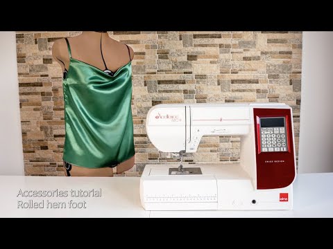 Sewing Basic & Creative Hems with the Wide Hemmer Foot Set 