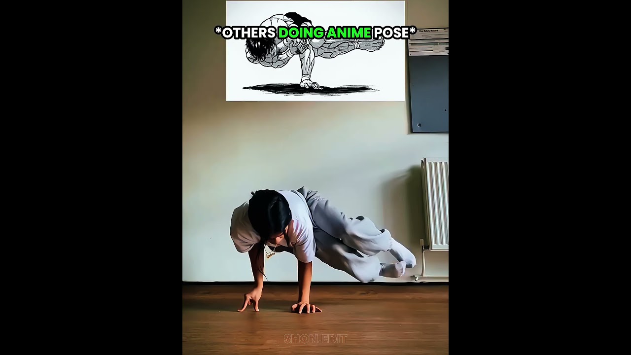 Others doing anime pose vs this guy 😱☠️ | #edit #anime #pose #shonedit #newyork #usa