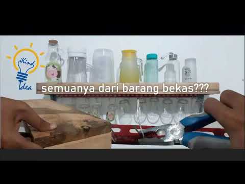 Video: Rak Dan Rak Untuk Botol (32 Foto): Singkatan Dari Botol 19 Liter, Model Plastik Dan Kayu Dengan Dan Tanpa Paip, Pada Roda Dan Lain-lain