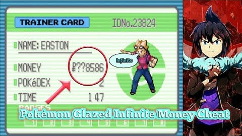 Pokémon Glazed Infinite Money Cheat Code || Infinite Cash Cheat Code For Pokémon Glazed