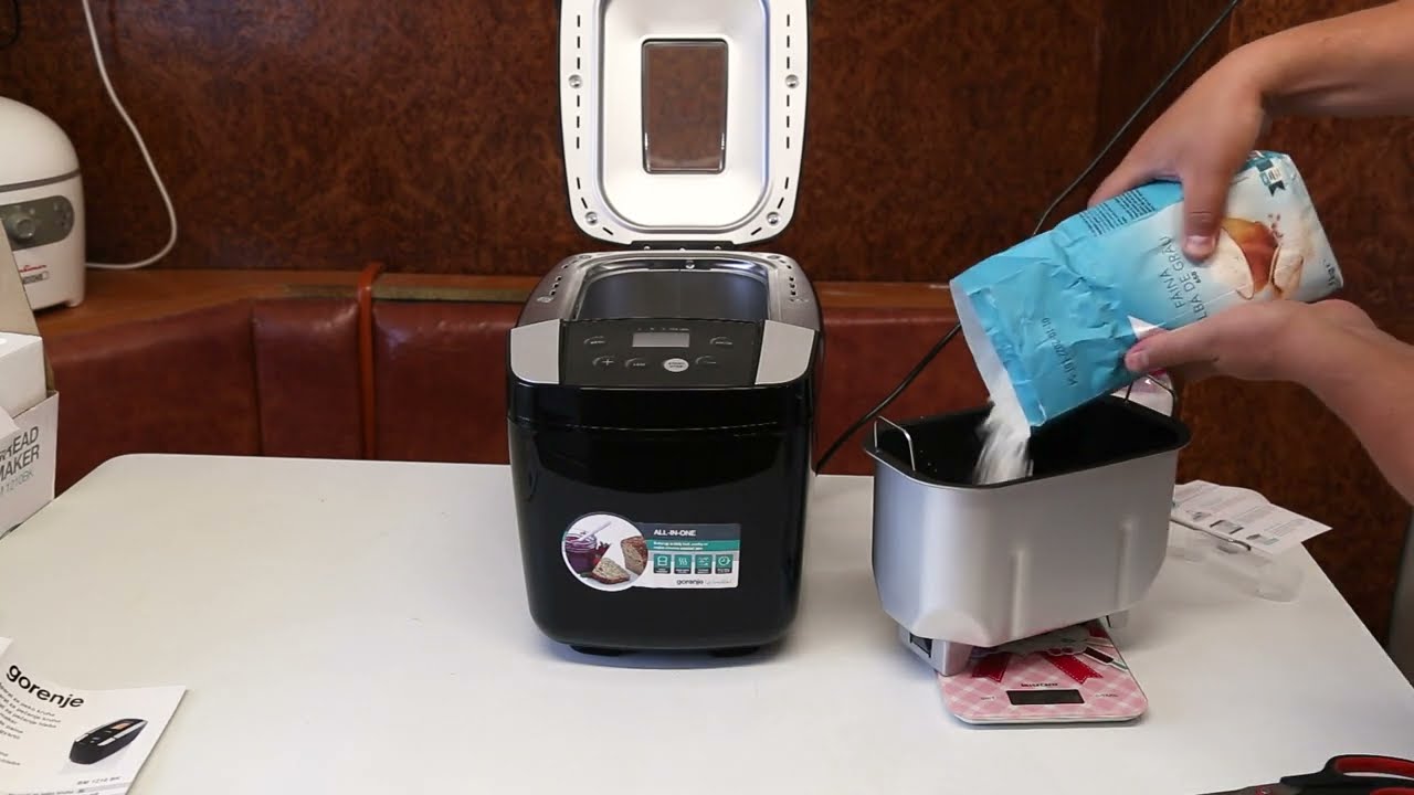 Gorenje Bread Maker BM 1210BK YouTube