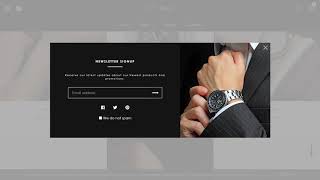 Wristy - Luxury Watch Shop Shopify Theme screenshot 2