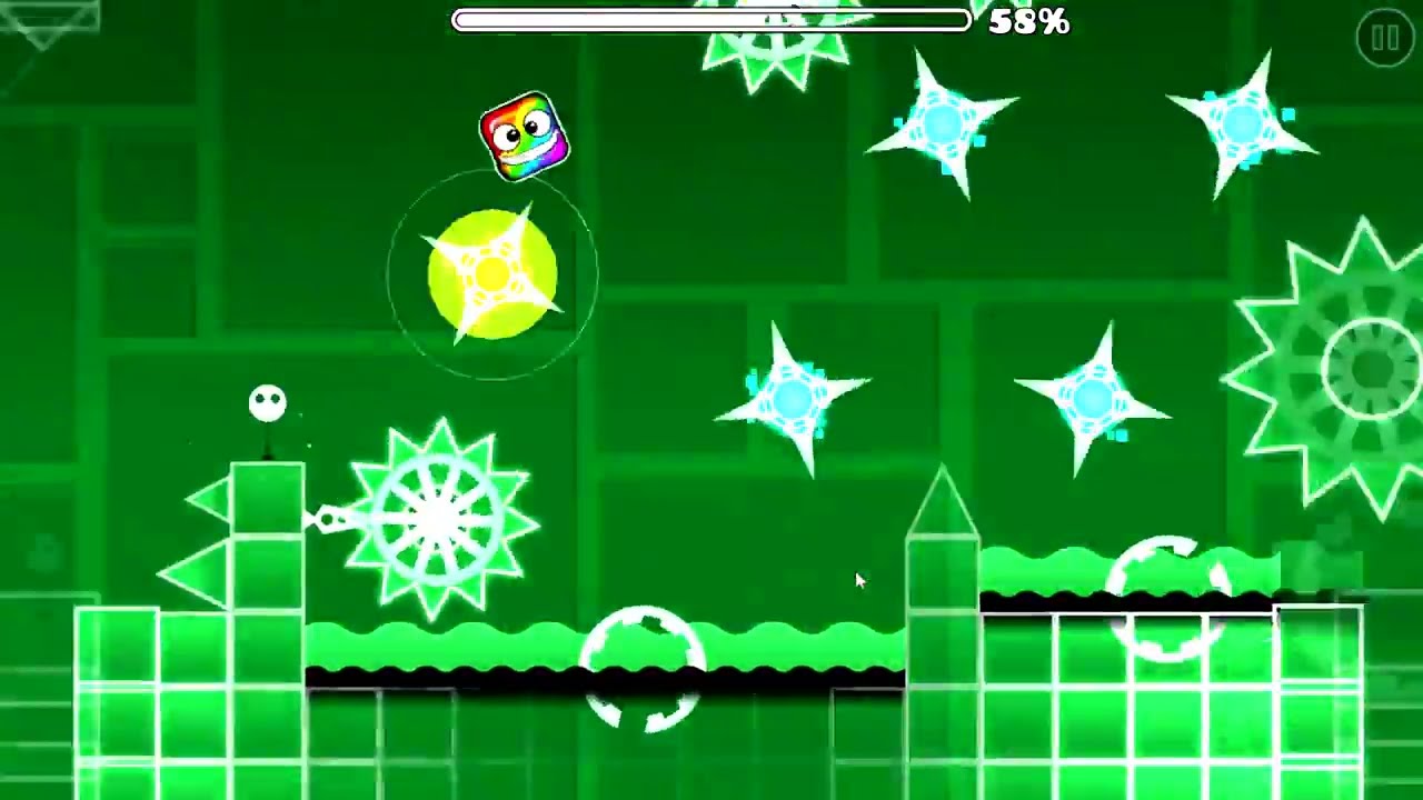 Invisible Clubstep mid gameplay
