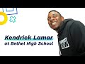 Kendrick Lamar Teaches and Flows with Students at Bethel High School