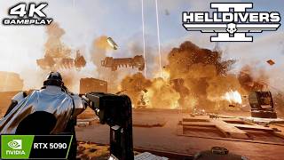 Helldivers 2: 4K Gameplay No Commentary ULTRA Settings | RTX 5090 P1292