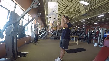 High Handle Cable Face Curls