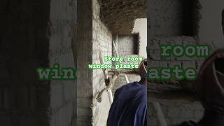 store room# window 🪟 plaster work Experience # conjunction work