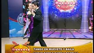 Lucas Paez Y Camila Danelli En Muevete Y Baila 26-7-13