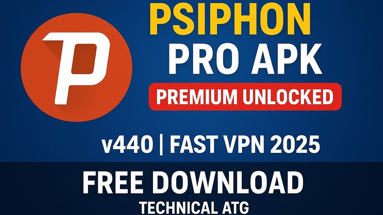 Psiphon Pro MOD APK v440 (Premium Unlocked) Fast VPN 2025