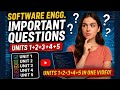 Btech 6th Sem M.IMP Questions of Software Engineering In One Shot!!!!