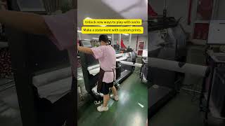 Watch This Sock Printing Machine In Action!