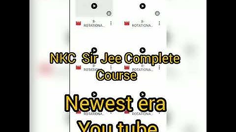 NKC Sir complete JEE Physics with PDFs  in cheap price