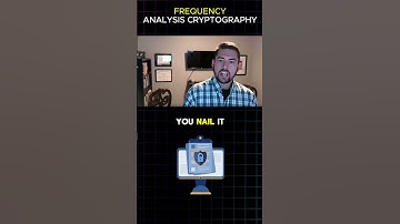 What is Frequency Analysis in Cryptography? #shorts #cybersecurity #cissp
