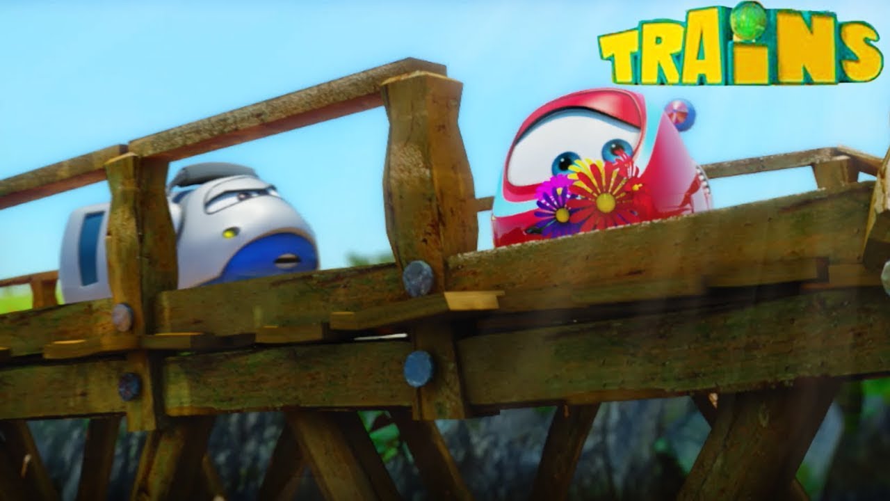 Elsa Train Chanson Un Bouquet Pour Elsa - TRAINS - Dessin animé pour enfant sur ...