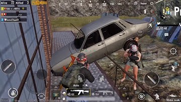 AWM cannot break my level 3 helmet, pubg mobile gameplay