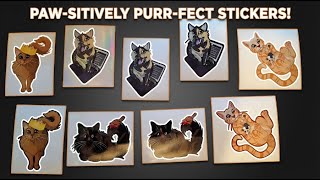 Custom cat stickers dropping today!
Custom cat stickers dropping today! Custom cat stickers dropping today!