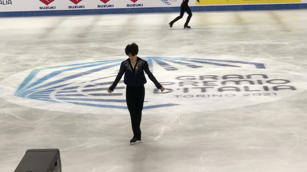 Junhwan Cha FS morning practice @GPS Italy 2021