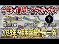 今年一番使われたブキは?2025年をXマッチの統計データで振り返る!【スプラトゥーン3】【初心者必見】【 アプデ / S-Blast91 / 最強武器 / 環境武器 / 武器ランキング / スプラ 】