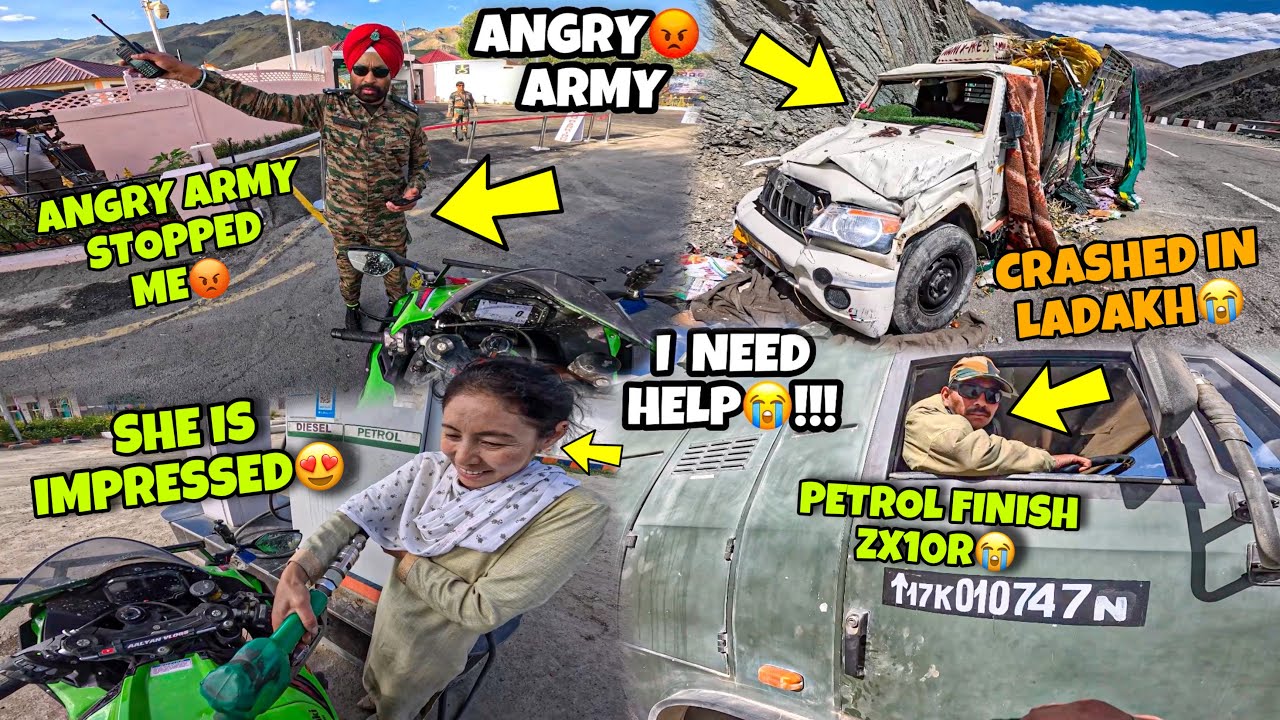 Angry Army😡 Stopped my Superbike😭 in Ladakh | Episode - 14 Ladakh Ride Preparation for Ladakh Ride