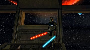 Star Wars KOTOR 1 - Soldier/Jedi Guardian - Yavin Station Part 4 - Android Gameplay/Longplay