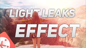 How to add light leaks effect on kinemaster