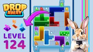 Drop Away Level 124 Solution Walkthrough