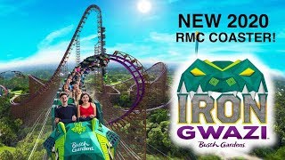 New 2020 Busch Gardens Tampa Iron Gwazi Roller-Coaster Official Announcement!