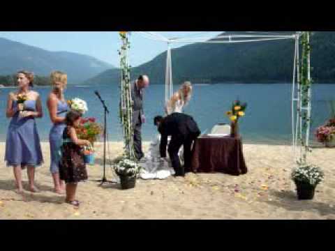 Leckie Wedding Part 2 on Kootenay Lake