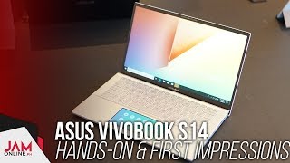 Asus Vivobook S14 With Screenpad 2.0 Hands-On And Initial Impressions