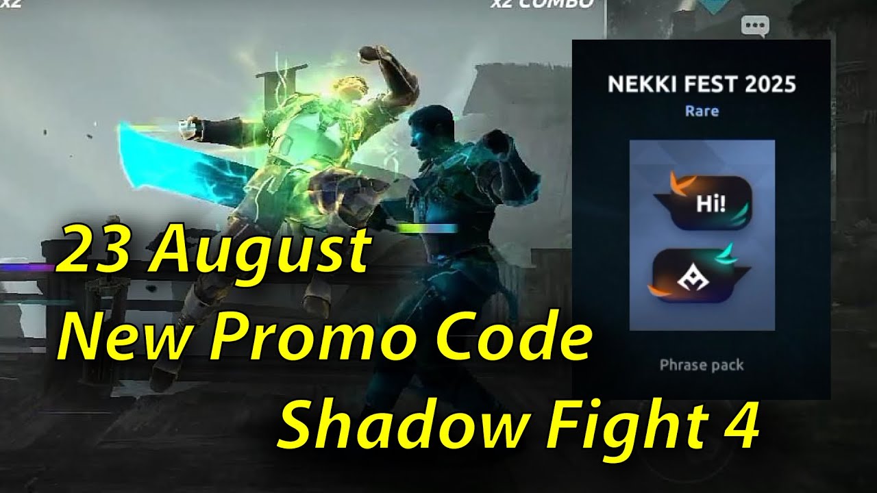 FREE Promo Code in Shadow Fight 4! 🎁 (August 2025) - New Promo Code ...