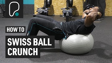 How To Do Swiss Ball Crunches