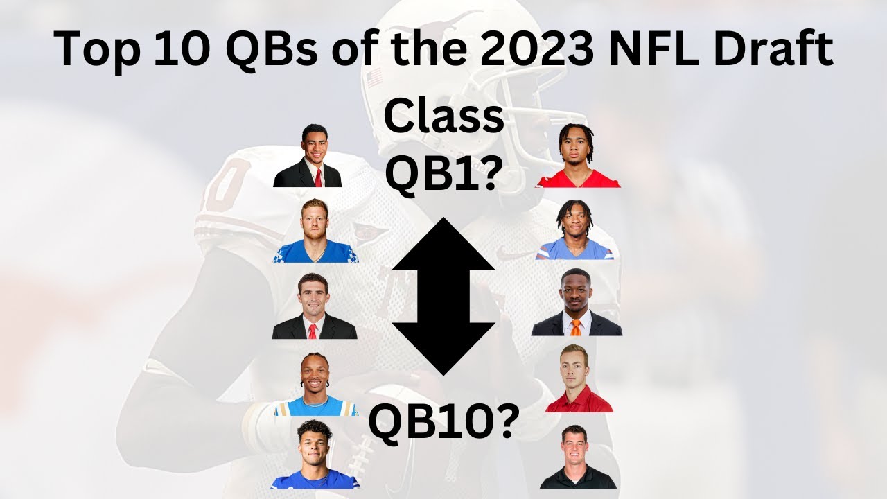 Top 10 Quarterbacks of the 2023 NFL Draft Class YouTube