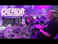 KREATOR Enemy Of God Jürgen Ventor Reil Live In Poland 2024 Drum Cam