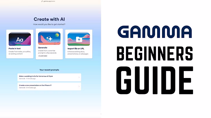 Gamma — Complete Beginners Guide