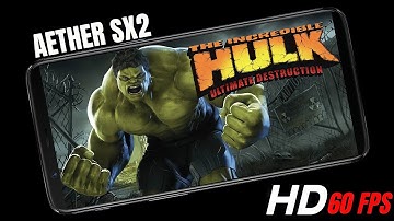 THE HULK Ultimate Distraction Gameplay in OnePlus 9 | 60FPS | Aether Sx2-PS2 Emulator |Introduction