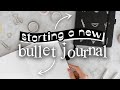 Starting a NEW Bullet Journal?!