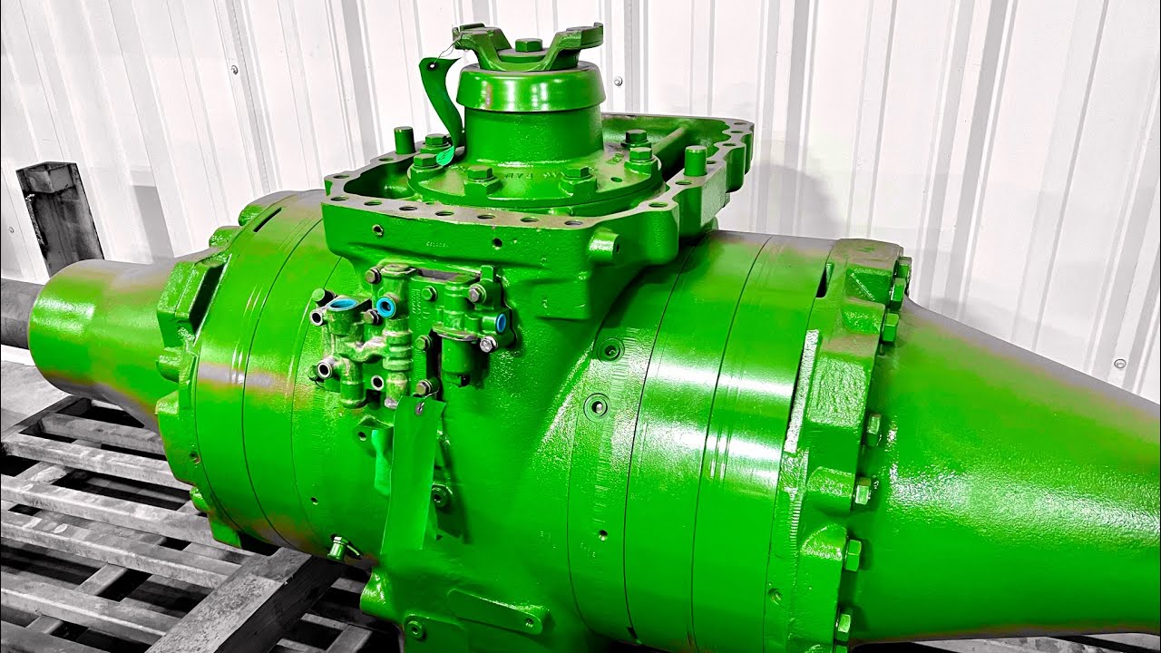 John Deere 9R Scraper Axles RE343842 or RE343843 - YouTube