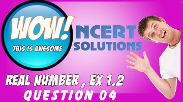Ncert solutions for class 10 maths, Real Number ,Ex 1.2 Q4